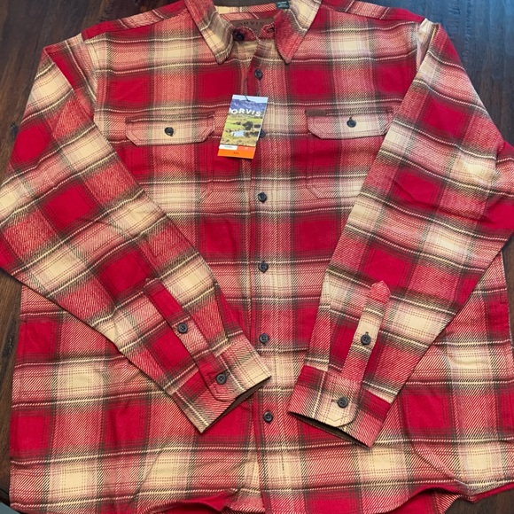 - NWT Orvis Heavyweight Flannel shirt jacket XL and 3XL - Picture 2 of 11